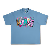 Pebble Blue nurse Urban Heavy Tee - texasbilliewilder