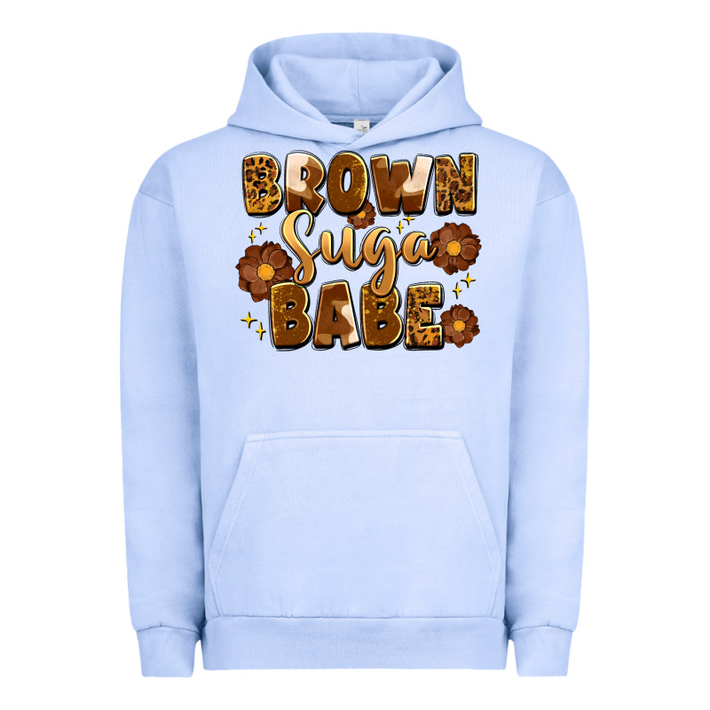 Brown Suga Babe Urban Hoodie by Artiststas | Teevron
