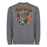 Storm Football life afro girl sneakers Heavyweight Sweatshirt - RanaPortraitStore