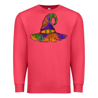 Cardinal Spider Web Witch Hat Premium Sweatshirt - Jasminsmagicworld