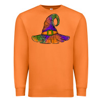 Carrot Spider Web Witch Hat Premium Sweatshirt - Jasminsmagicworld
