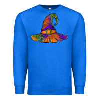 True Royal Spider Web Witch Hat Premium Sweatshirt - Jasminsmagicworld