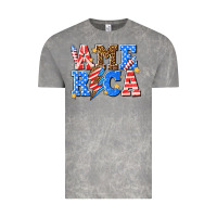 Cloud Rock America with lightning bolt Vintage Tee - texasbilliewilder