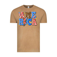 Vintage Camel America with lightning bolt Vintage Tee - texasbilliewilder