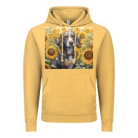 Vintage Mustard beagle Vintage Hoodie - Unal Design