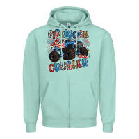Seafoam firework crusher Zipper Hoodie - Artiststas