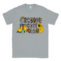 Heather Grey school cust dian Classic Tee - CowhideDigitalArt