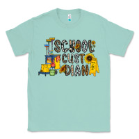 Seafoam school cust dian Classic Tee - CowhideDigitalArt