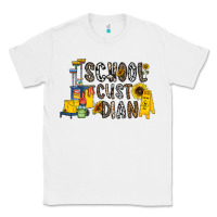 White school cust dian Classic Tee - CowhideDigitalArt