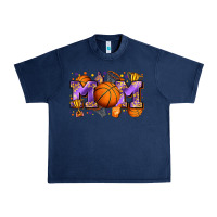 Navy mom basketball Urban Heavy Tee - Zillion Design Studio