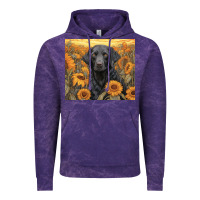Cloud Purple black lab Vintage Hoodie - Unal Design