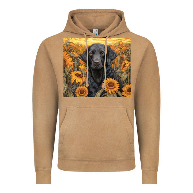 Black Lab Vintage Hoodie by Unal Design | Teevron