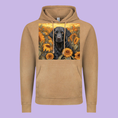 Black Lab Vintage Hoodie Designed By Unal Design