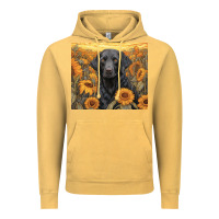 Vintage Mustard black lab Vintage Hoodie - Unal Design