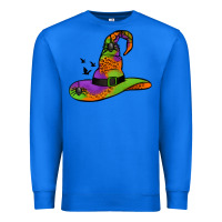 True Royal Witch Hat With Spiders Premium Sweatshirt - Jasminsmagicworld
