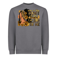 Storm Even in the midst of my storm afro woman Heavyweight Sweatshirt - RanaPortraitStore