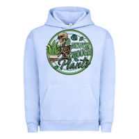 Pigment Grape Ice never enough plants Urban Hoodie - Artiststas