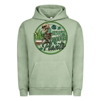 Pigment Oil Green never enough plants Urban Hoodie - Artiststas
