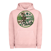 Pigment Salmon never enough plants Urban Hoodie - Artiststas