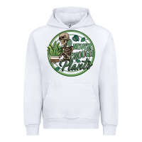 White never enough plants Urban Hoodie - Artiststas