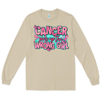 Mushroom cancer pick up the wrong girl Long Sleeve Tee - AdoDesignShop