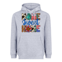 Heather Grey Home Sweet Home Heavyweight Hoodie - LillyAllenDesigns