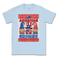 Dusty Blue all american gnomes air freshener Classic Tee - HRA Design Shop