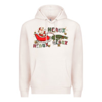 Pale Pink heaux heaux heaux Premium Hoodie - MaliasSmallBusiness