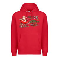 Red heaux heaux heaux Premium Hoodie - MaliasSmallBusiness