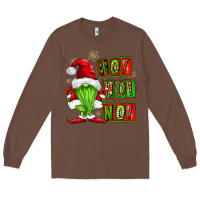 Chestnut ho ho no christmas gnomes Long Sleeve Tee - FaDigitalArtStudio