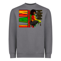Storm I am black history Afro American woman Heavyweight Sweatshirt - RanaPortraitStore
