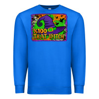 True Royal Witch's Hat 100 That Witch Premium Sweatshirt - Jasminsmagicworld