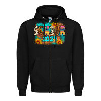 Black senior 2024 Zipper Hoodie - Artiststas