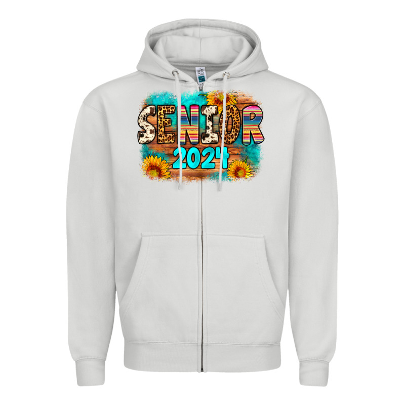 Senior 2024 Zipper Hoodie by Artiststas | Teevron