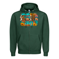 Sports Green senior 2024 Zipper Hoodie - Artiststas