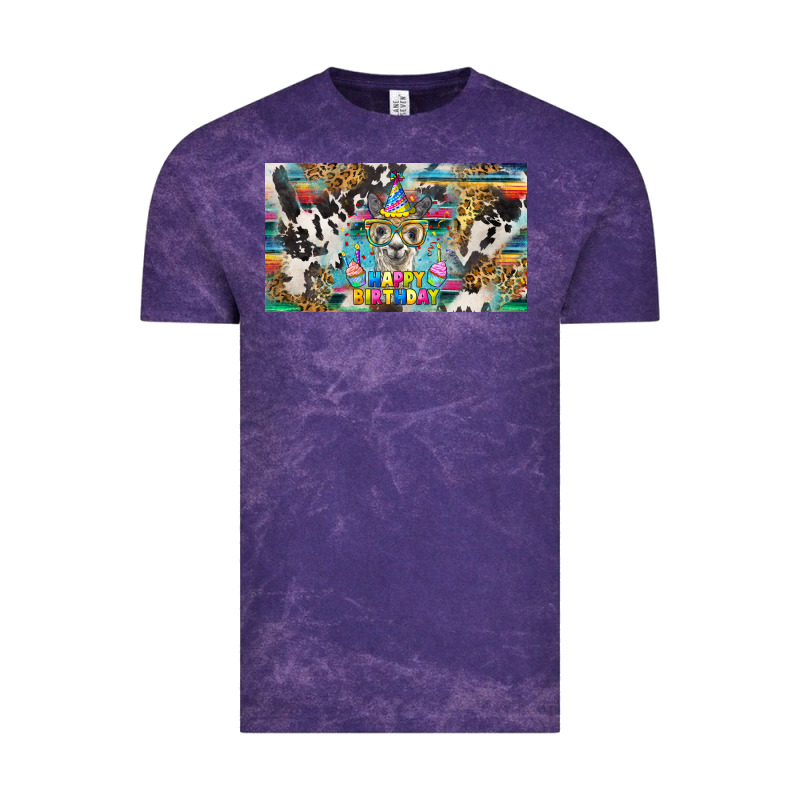 Happy Birthday Alpaca Blue Cup Vintage Tee by BarkalooDesign | Teevron
