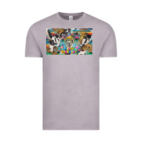 Vintage Zinc happy birthday alpaca blue cup Vintage Tee - BarkalooDesign