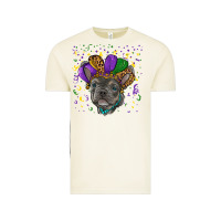 Vintage Arctic mardi gras french bulldog Vintage Tee - RanaPortraitStore