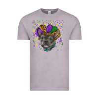 Vintage Zinc mardi gras french bulldog Vintage Tee - RanaPortraitStore