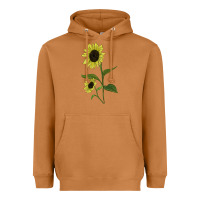 Meerkat Buttercream Sunflower Heavyweight Hoodie - LillyAllenDesigns