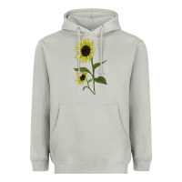 Moon Dust Buttercream Sunflower Heavyweight Hoodie - LillyAllenDesigns