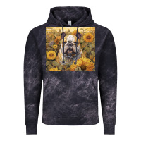 Cloud Black bulldog Vintage Hoodie - Unal Design