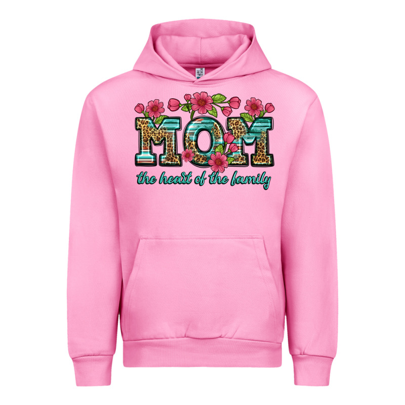 Mom The Heart Of The Family Urban Hoodie by Artiststas | Teevron