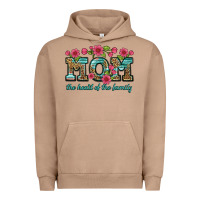 Pigment Burro mom the heart of the family Urban Hoodie - Artiststas