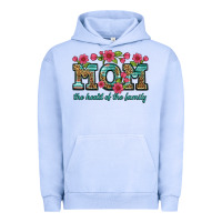 Pigment Grape Ice mom the heart of the family Urban Hoodie - Artiststas