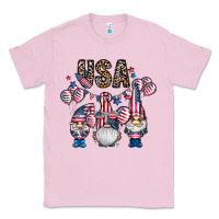 Bubblegum Pink usa america gnome Classic Tee - CowhideDigitalArt