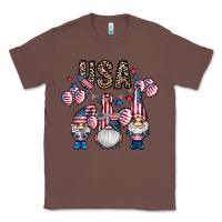 Chestnut usa america gnome Classic Tee - CowhideDigitalArt