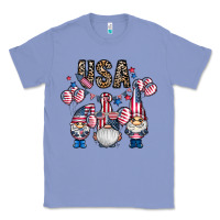 Colony Blue usa america gnome Classic Tee - CowhideDigitalArt
