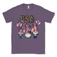 Lavender usa america gnome Classic Tee - CowhideDigitalArt