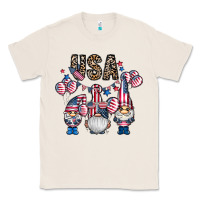 Natural usa america gnome Classic Tee - CowhideDigitalArt
